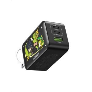 UGREEN Nexode 65W GaN USB C Wall Charger, 3-Port Compact Foldable Fast Charger for MacBook Pro/Air, Dell XPS, iPhone 17/16/15, Galaxy S25/S24, Pixel 10/9, iPad Pro (Genshin Edition)(Kinich)