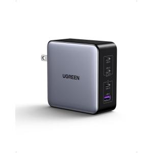 UGREEN Nexode X 160W GaN USB C Laptop Charger, 4-Port PD 3.1 Foldable Fast Charging Block for MacBook Pro, Dell XPS, iPhone 17/16/15 Series, Galaxy S25/S24, Pixel 10/9, iPad Pro, Steam Deck