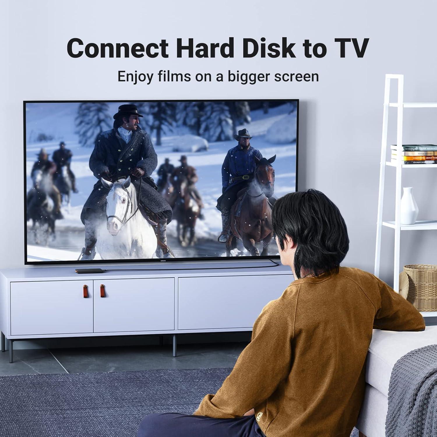 imageUGREEN Micro USB 30 Cable USB 30 Type A Male to Micro B Cord Compatible with Samsung Galaxy S5 Note 3 Camera Hard Drive and More 15ft