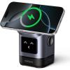 imageUGREEN Uno Qi2 Certified 15W Wireless Charger Stand 2in1 Foldable Charging Station Compatible with iPhone 1717 Air17 Pro17 Pro Max1615141312 Series AirPods 23Pro No AC Adapter