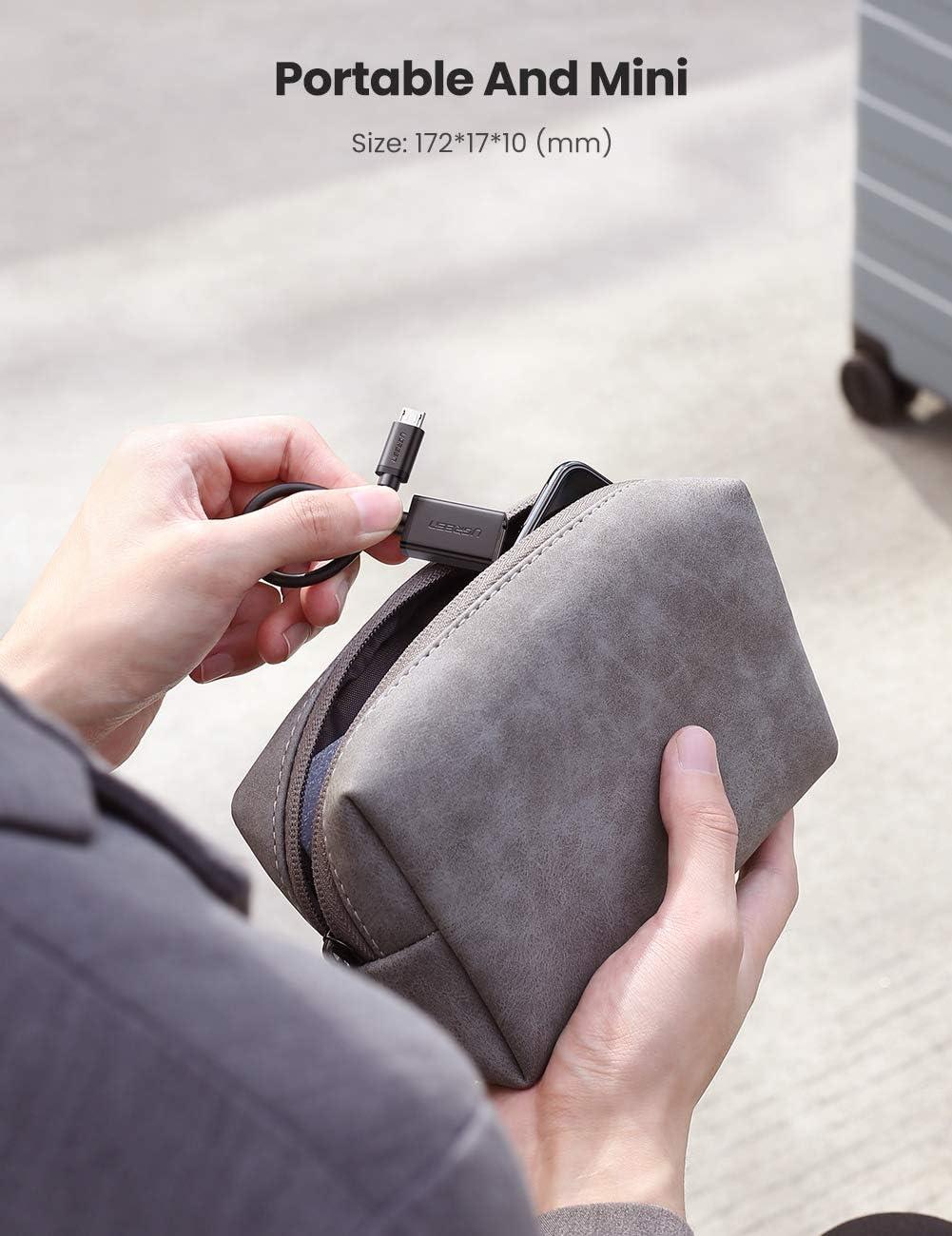 imageUGREEN 2 Pack On The Go Adapter Micro USB to USB OTG Cable for Samsung S7 S6 Edge S4 S3 LG G4 DJI Spark Mavic Remote Controller Android Tablets BlackBlack