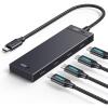 imageUGREEN USBC Hub 4Port 10Gbps Data Only USB 32 Hub Multiport Adapter Compatible with MacBook Pro MacBook Air iPad Pro iPad mini 6 and iPhone 15 Plug and Play 03ft Cable