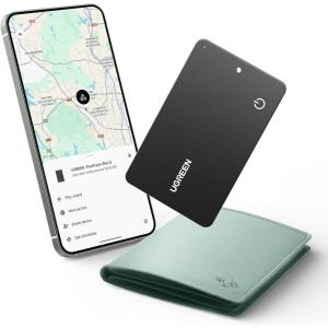 UGREEN (Android Only) FineTrack G 1-Year Battery Bluetooth Tracker Bundle with FineTrack Slim G 5-Year Battery Bluetooth Tracker Card