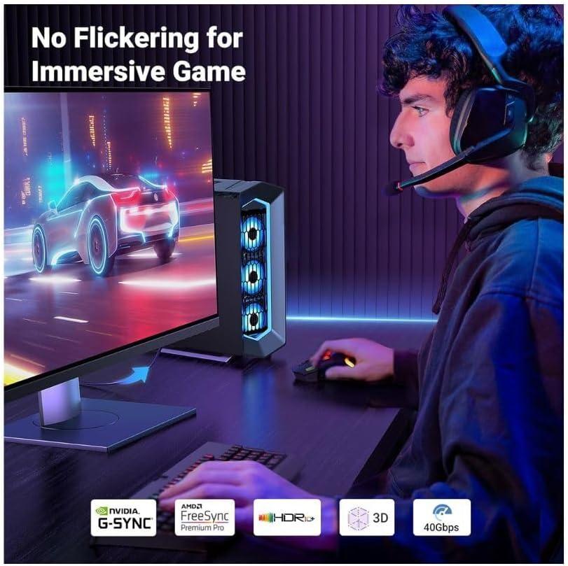 imageUGREEN 16K 66FT DisplayPort Cable 21 VESA Certified DP21 40Gbps Support 8K240Hz 4K240Hz HDR HDCP DSC 12a Braided Display Port Cable Cord Compatible FreeSync GSync Video Card Monitor66FT