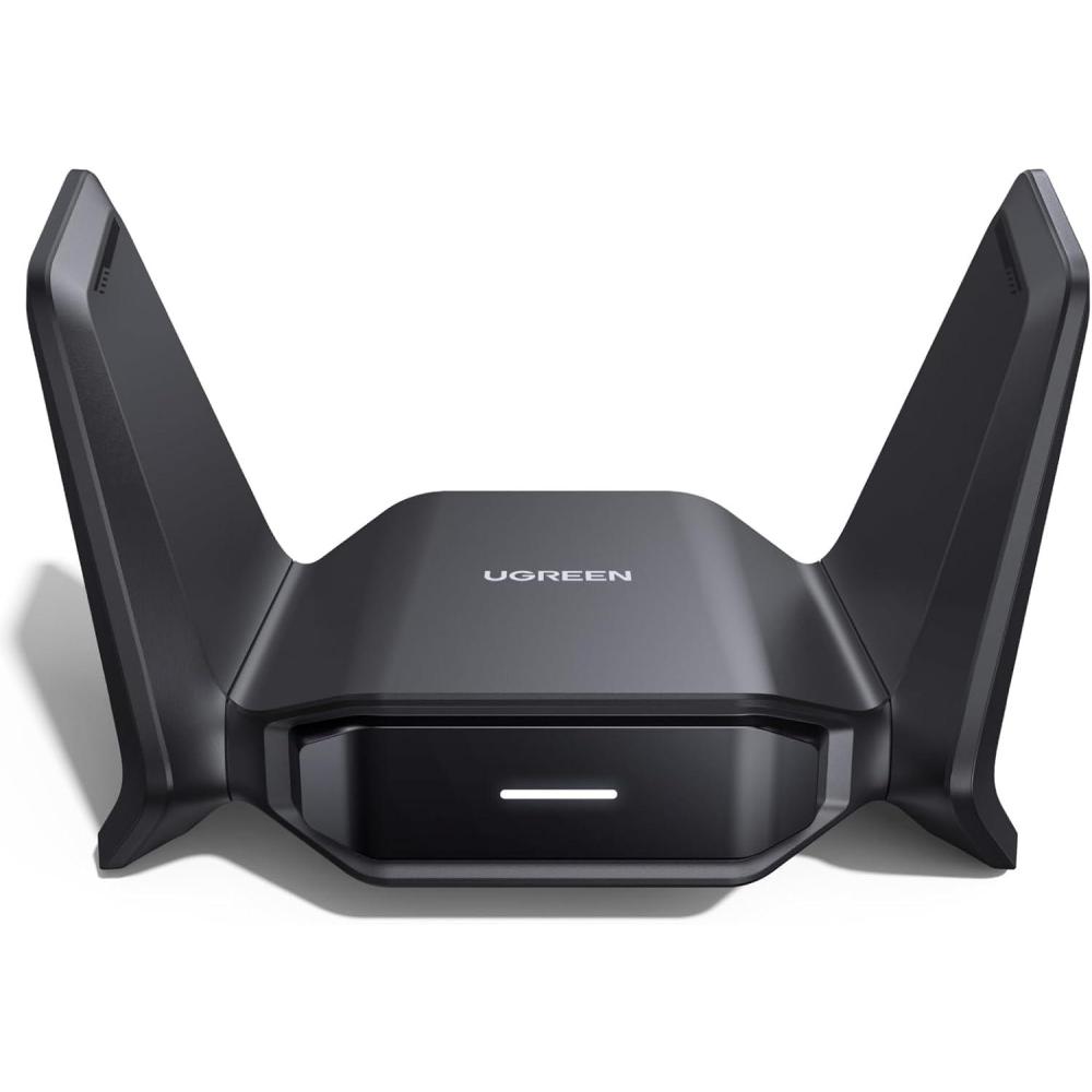 imageUGREEN BE6500 WiFi Adapter for Desktop PC WiFi 7 Dongle with 5GHz24GHz6GHz TriBand Dual High Gain Antennas USB 30 4KQAM WAP3SAE Only Compatible with Windows 1011