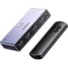 imageUGREEN HDMI 21 Switch Aluminum Ultra HD 8K60Hz 3 in 1 Out HDMI Splitter with Remote Switcher Box Support 3D CEC HDR HDCP23 Compatible with PS43 Xbox Nintendo Switch Roku TV Fire Stick