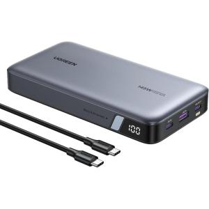 UGREEN Power Bank 25,000mAh 145W Laptop Portable Charger, Nexode 3-Port USB C PD Battery Pack, for MacBook Pro/Air, Dell XPS, iPhone 17/16/15/14, Galaxy S24, Steam Deck, iPad, and More