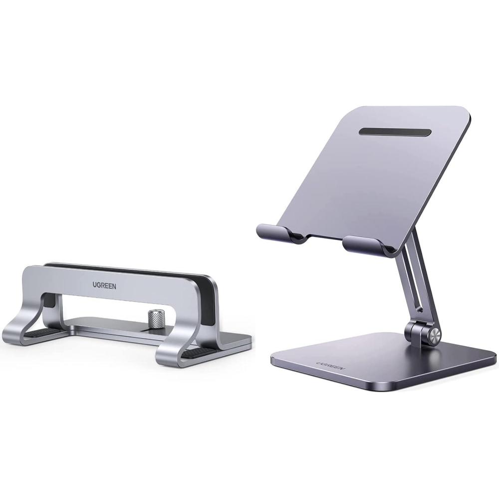 imageUGREEN Vertical Laptop Stand Bundle with Tablet Stand Holder