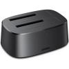 imageUGREEN USB 30 to SATA DualBay HDD Hard Drive Docking Station for 25 amp 35 SATA HDD Hard Drive Reader with Offline Clone and Duplicator Function Up to 16TBx2