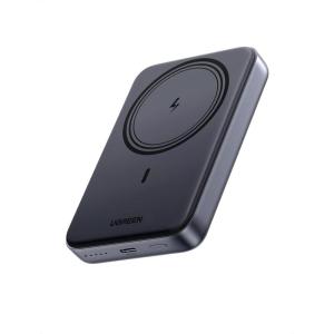 UGREEN Magnetic Power Bank,10,000mAh Wireless Portable Charger, PD 20W Fast Charging Battery Pack with USB-C for Magsafe, iPhone 17/17 Pro/17 Air/17 Pro Max/16/16 Pro/16 Pro Max, iPhone15/14/13 Series(Black)