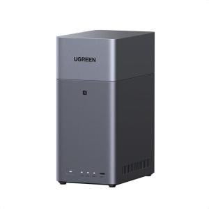 UGREEN NAS DH4300 Plus 4-Bay Desktop NASync, Support Capacity 120TB, Remote Access, AI Photo Album, Beginner Friendly System, 8GB LPDDR4X RAM, 2.5GbE, 4K HDMI, Network Attached Storage(Diskless)(DH2300 2-Bay)
