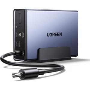 UGREEN NAS UPS, 120W DC Battery Backup and Surge Protector, 12000mAh Uninterruptible Battery Power Supply Only Compatible for UGREEN NAS DH2300, DH4300 Plus, DXP2800, DXP4800,DXP4800 Plus,DXP480T Plus