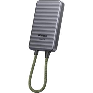 UGREEN NeoDrive Go 1TB Portable SSD with 40Gbp Built-in Cable Up to 4000MB/s, TSMC External Solid State Drive Support 3D NAND & 4K Pro Res Compatible with Windows, Mac & Android, iPad etc