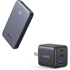 UGREEN Power Bank Bundle 3-Port 30W USB C Charger