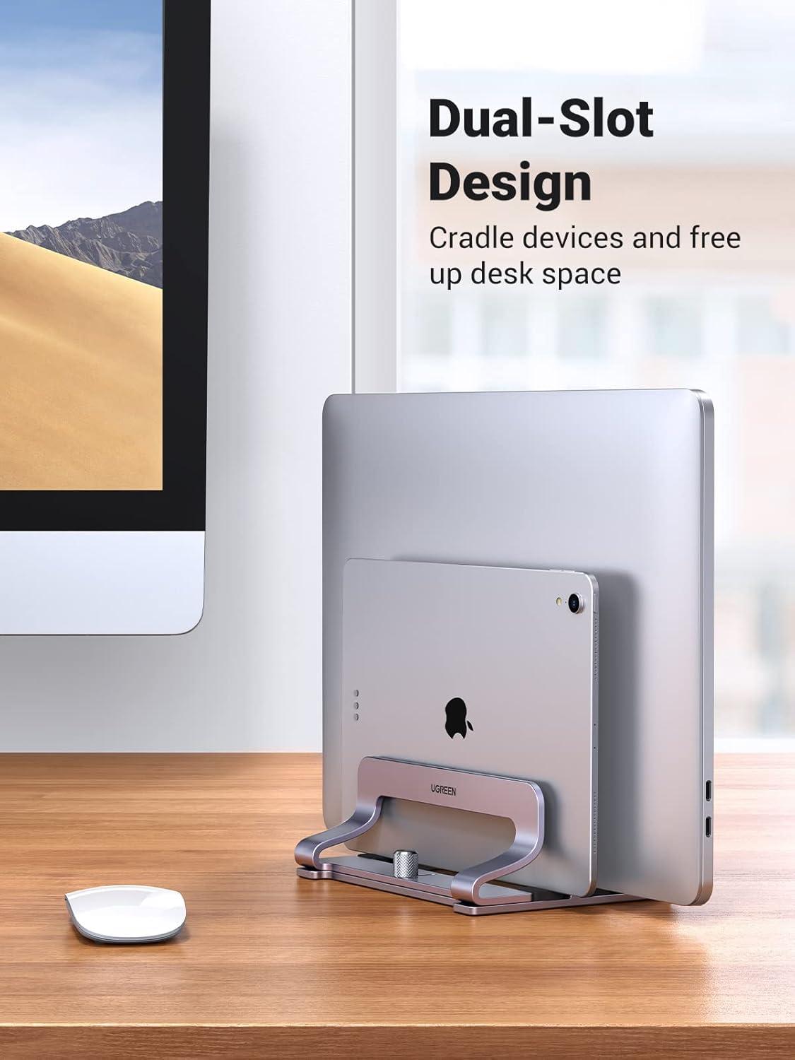 imageUGREEN Vertical Laptop Stand Bundle