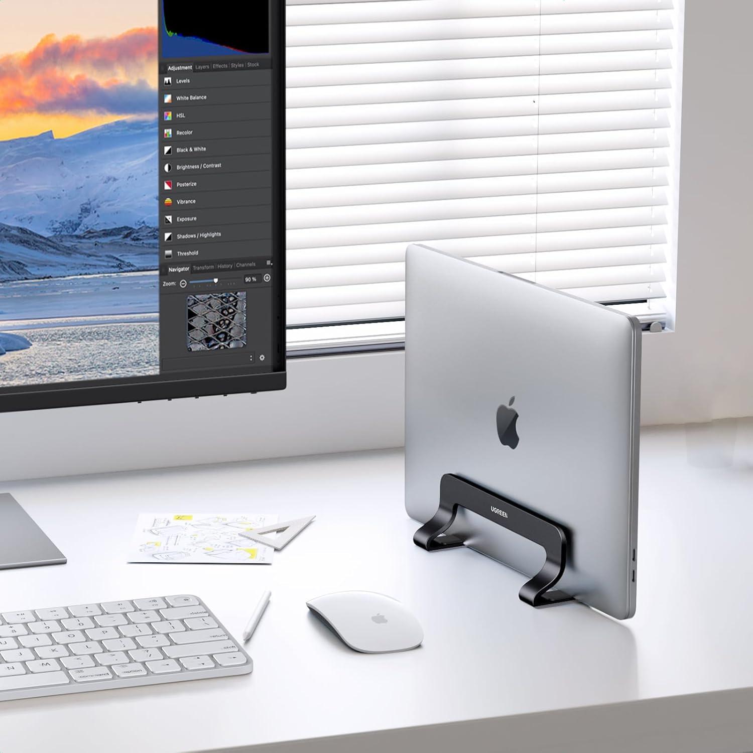 imageUGREEN Vertical Laptop Stand Bundle