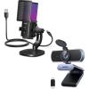 imageUGREEN 4K Webcam Bundle with Gaming Microphone for PC 24bit96kHz