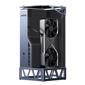 UGREEN LinkStation eGPU Dock with 850W Power Supply, 80 Plus® Gold Certification, ATX 3.1 PSU, OCuLink&USB4 | 64Gbps/40Gbps, Compatible with GPUs Like NVIDIA/AMD/Intel for Laptops/Handhelds/Mini PCs.